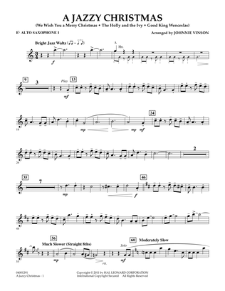 A Jazzy Christmas - Eb Alto Saxophone 1