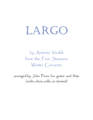 Largo (from The Four Seasons...Winter)