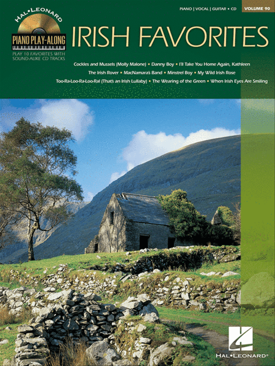 Irish Favorites Piano, Vocal, Guitar scores gallery preview page 1