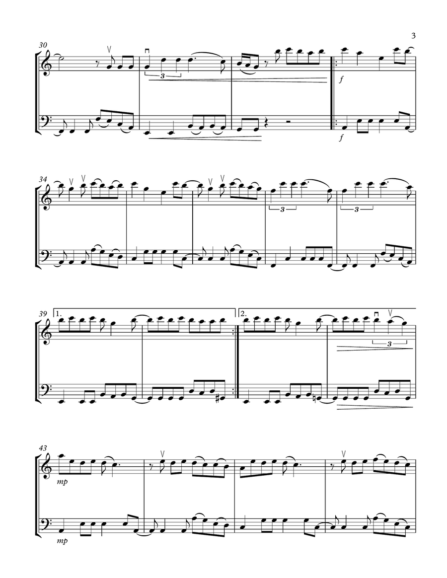 Senorita String Duet scores gallery preview page 3