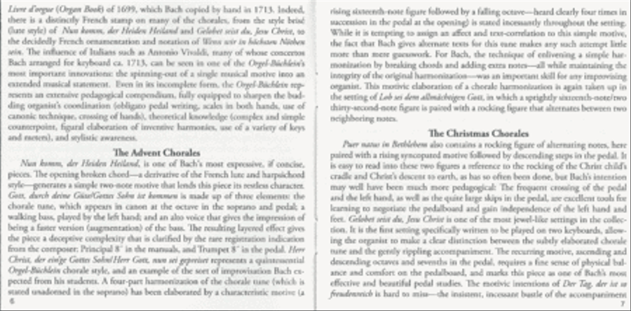 Orgel-Buchlein Orgel-Buchlein Organ Solo scores gallery preview page 5