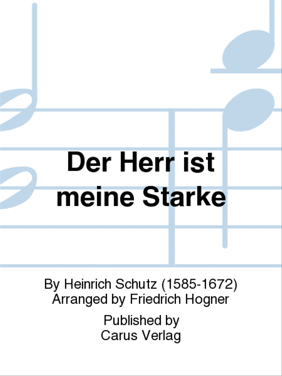 Der Herr ist meine Starke Violin scores gallery preview page 1