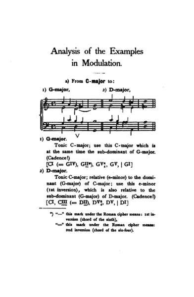 On the Theory of Modulation
