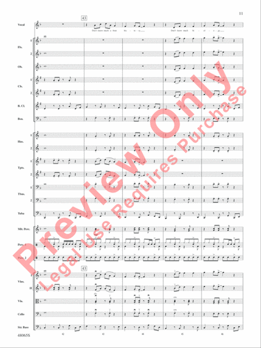 Wonderful Worlds Full Orchestra scores gallery preview page 12