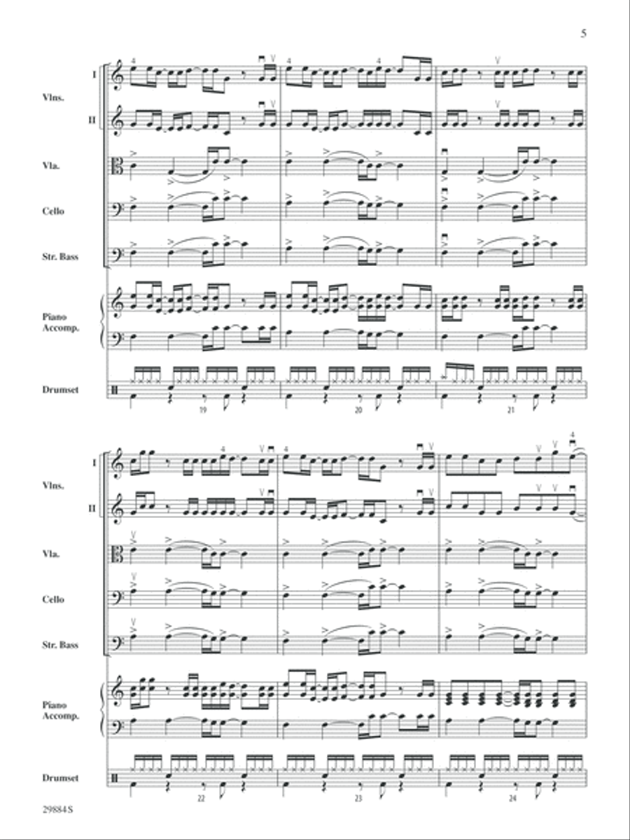 Crush: Score String Orchestra scores gallery preview page 5