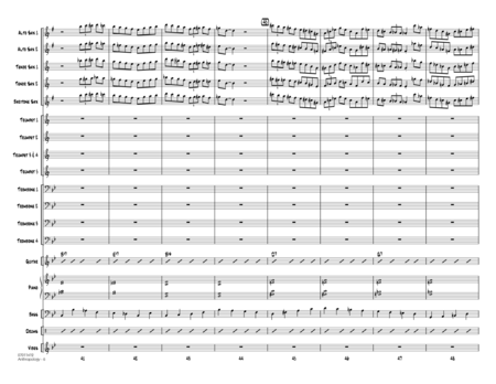 Anthropology - Conductor Score (Full Score)