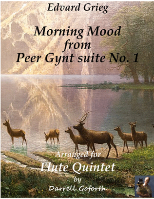 Book cover for Morning Mood from Peer Gynt Suite No. 1 for Flute Quintet
