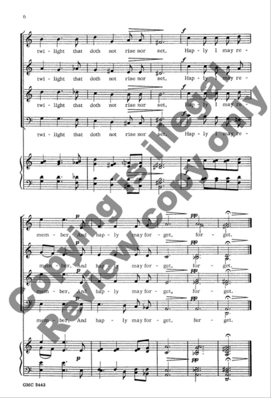 Sing No Sad Songs Sing No Sad Songs 4-Part scores gallery preview page 11