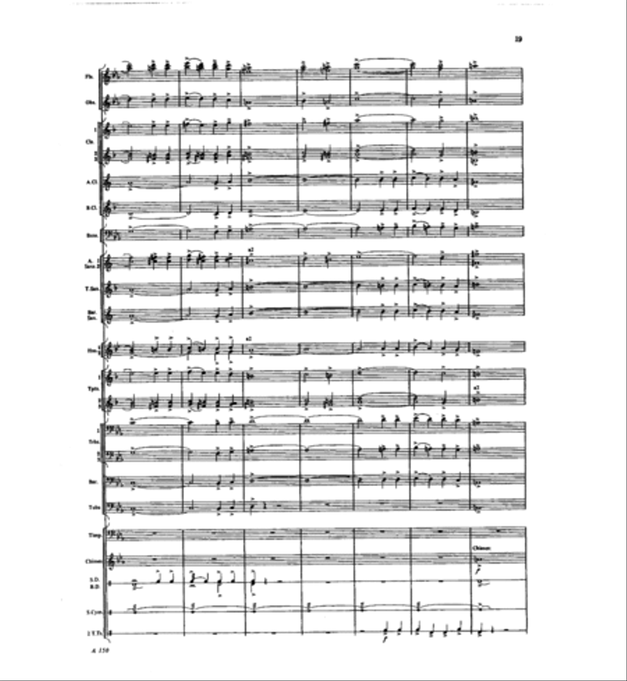 Ritual and Capriccio Concert Band scores gallery preview page 19