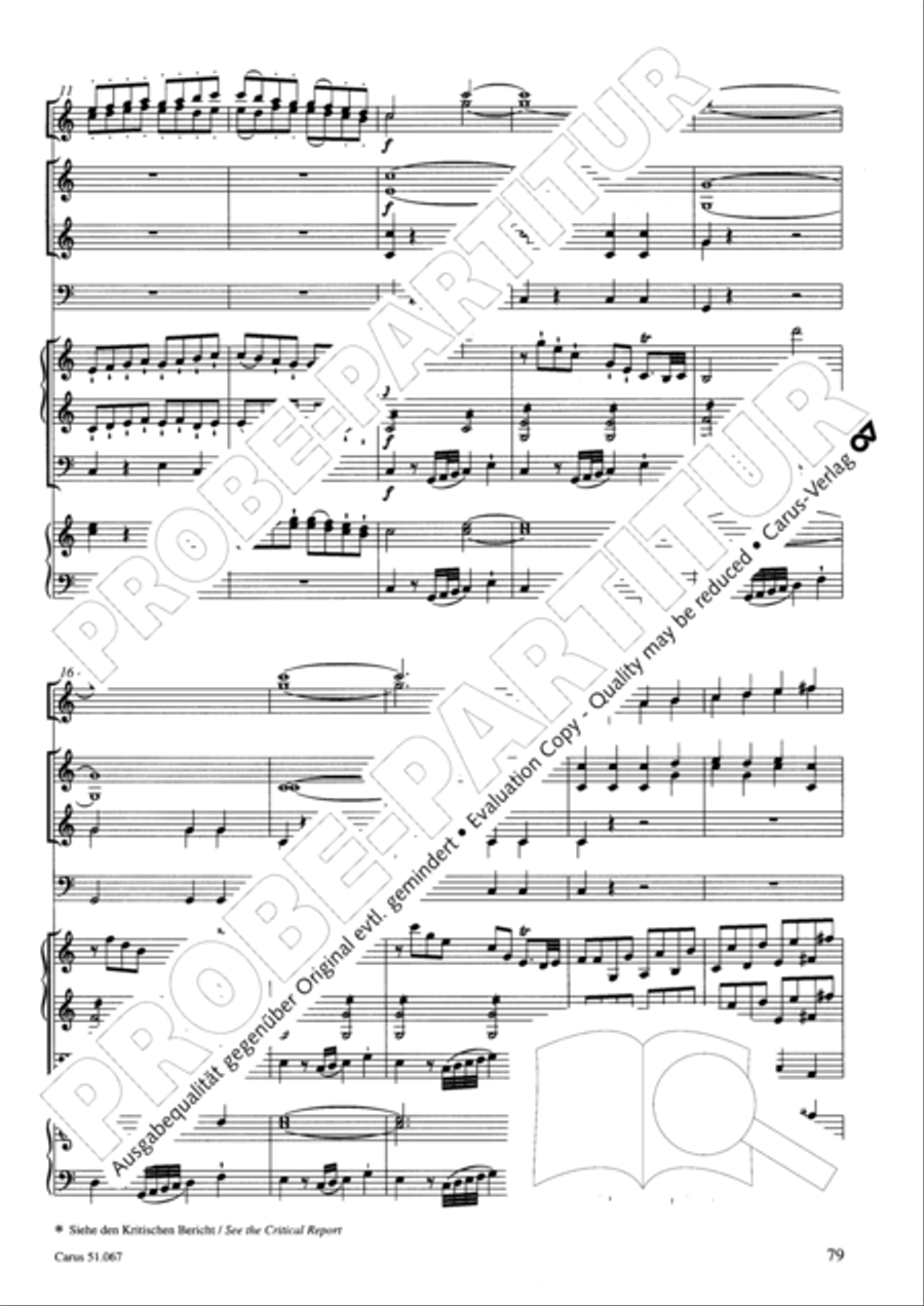 Church Sonatas Collection / Songbook scores gallery preview page 80