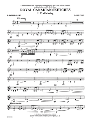 Royal Canadian Sketches: B-flat Bass Clarinet