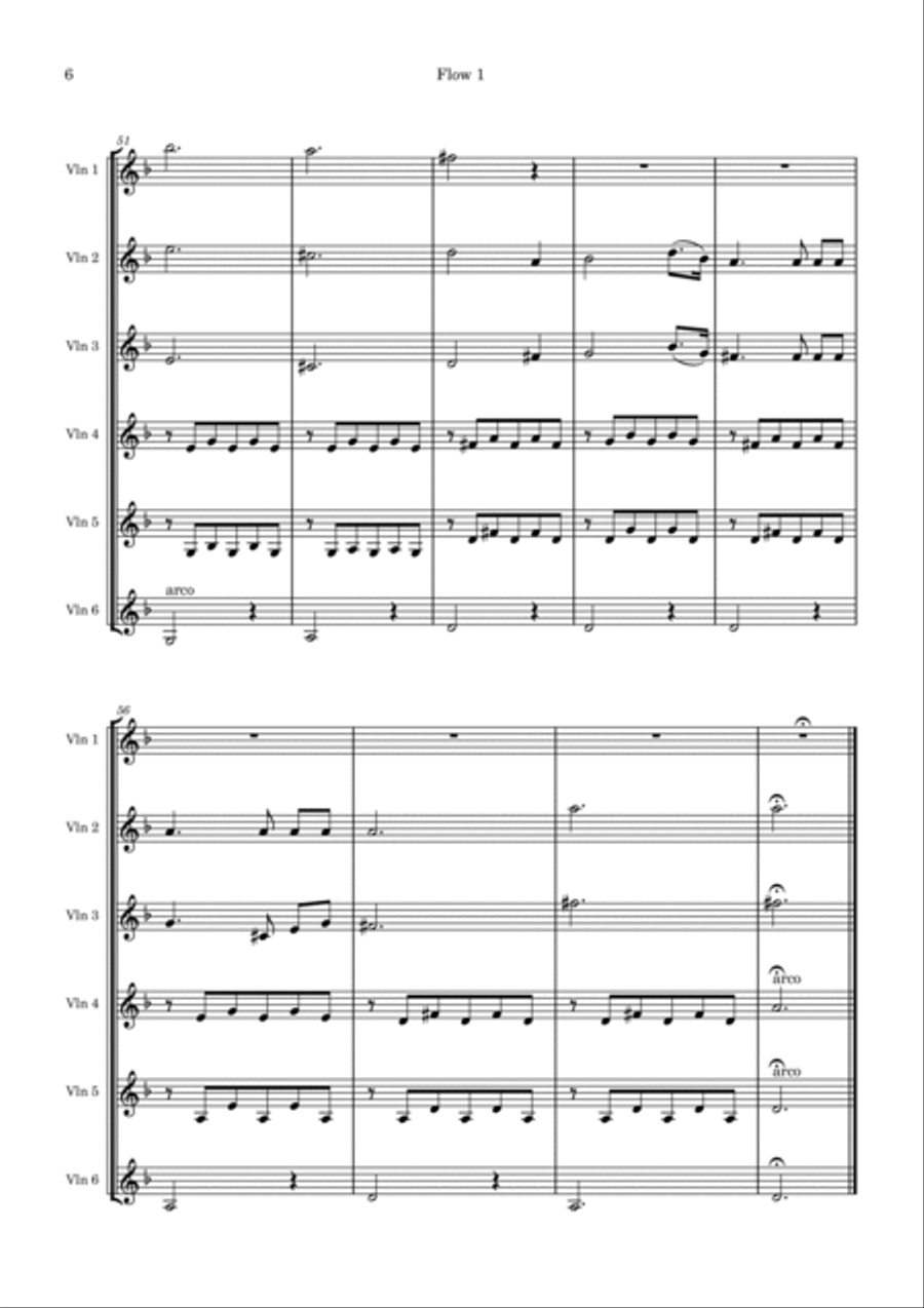 Serenade Violin scores gallery preview page 6
