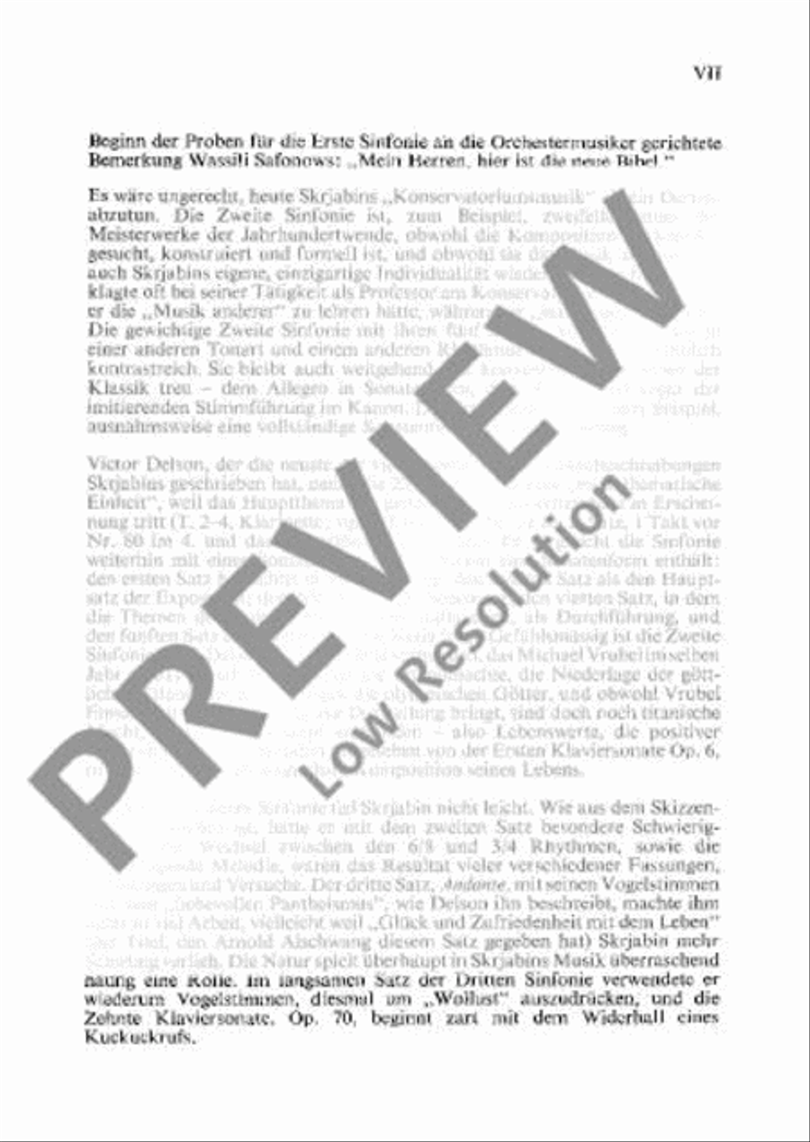 Symphony No. 2 C minor Orchestra scores gallery preview page 8