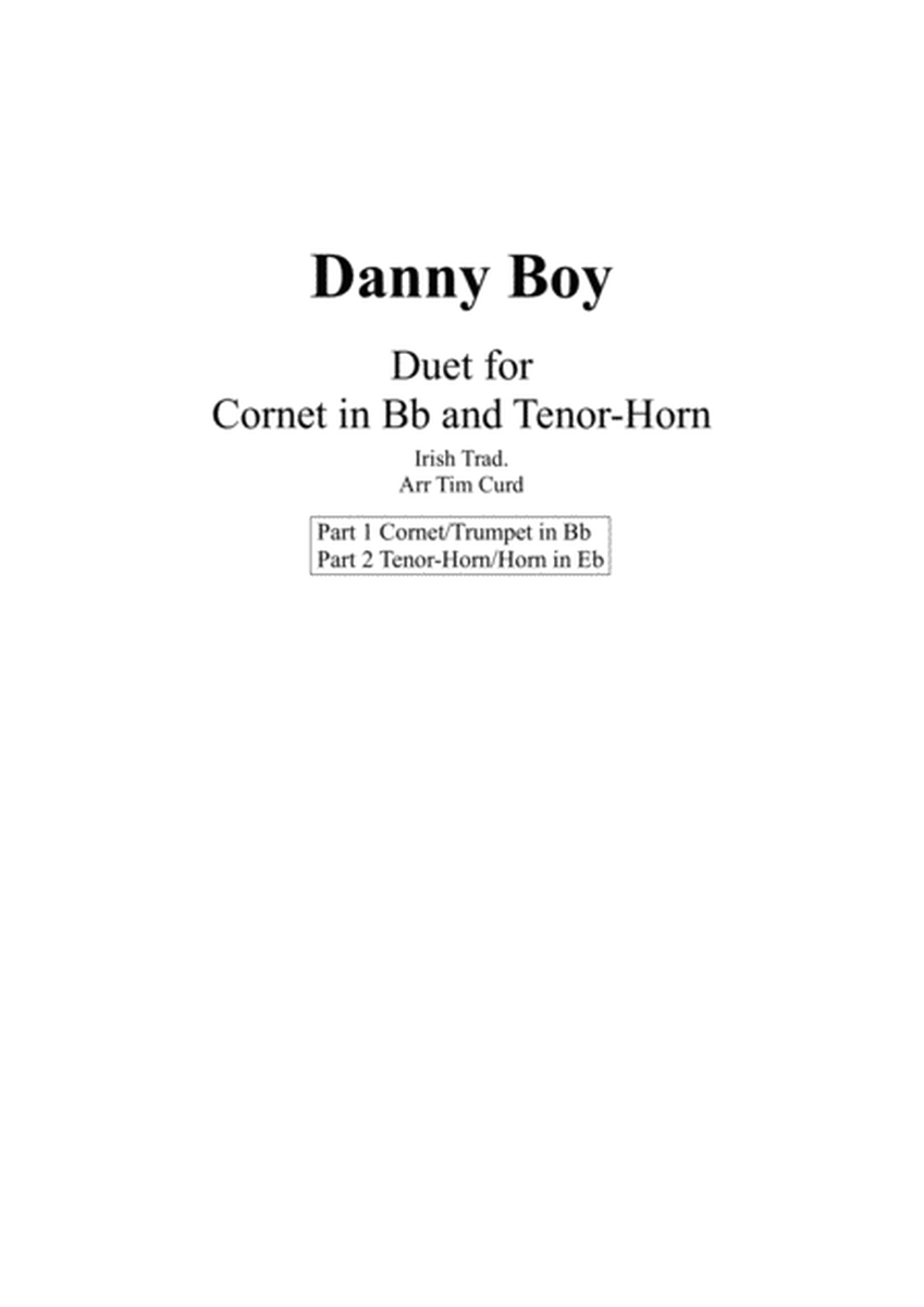Danny Boy. Duet for Cornet and Tenor Horn. image number null
