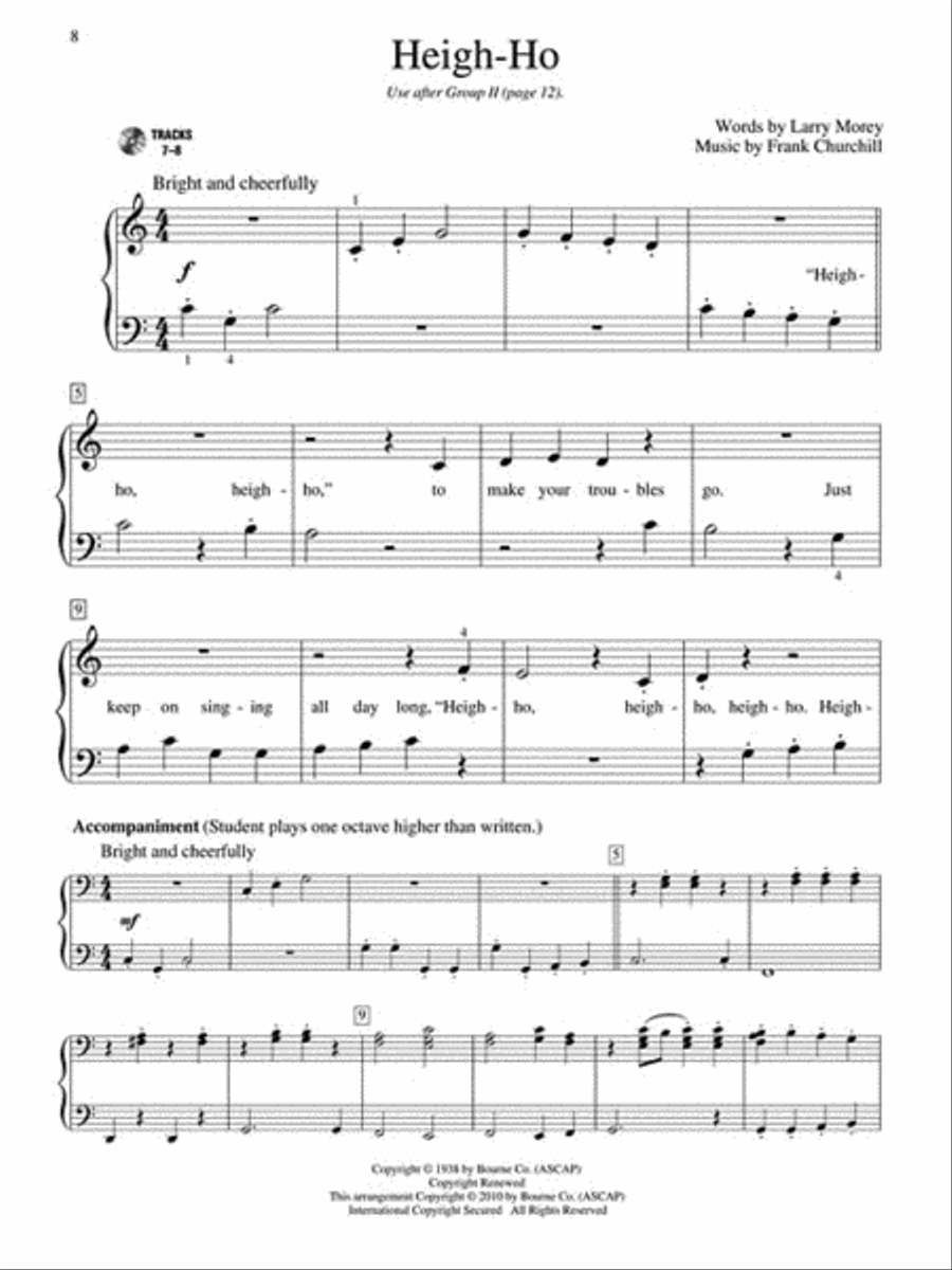 A Dozen a Day Songbook – Mini Piano Method scores gallery preview page 5