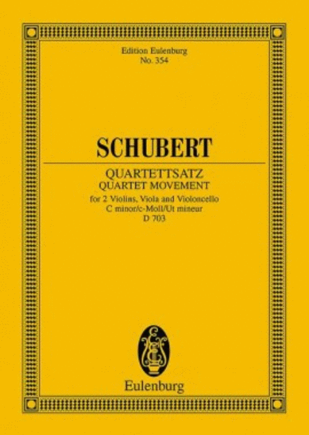 String Quartet in C minor, D. 703