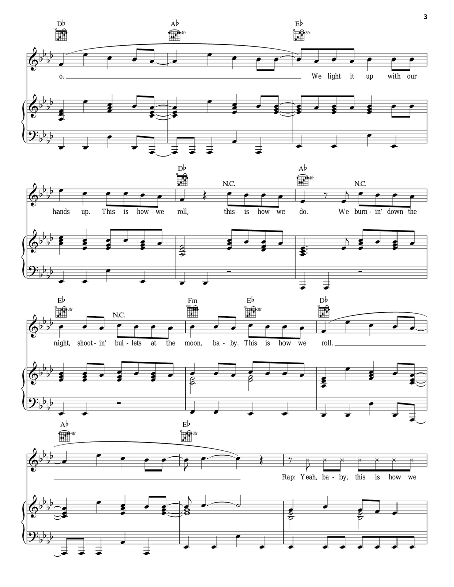 This Is How We Roll Acoustic Guitar scores gallery preview page 3
