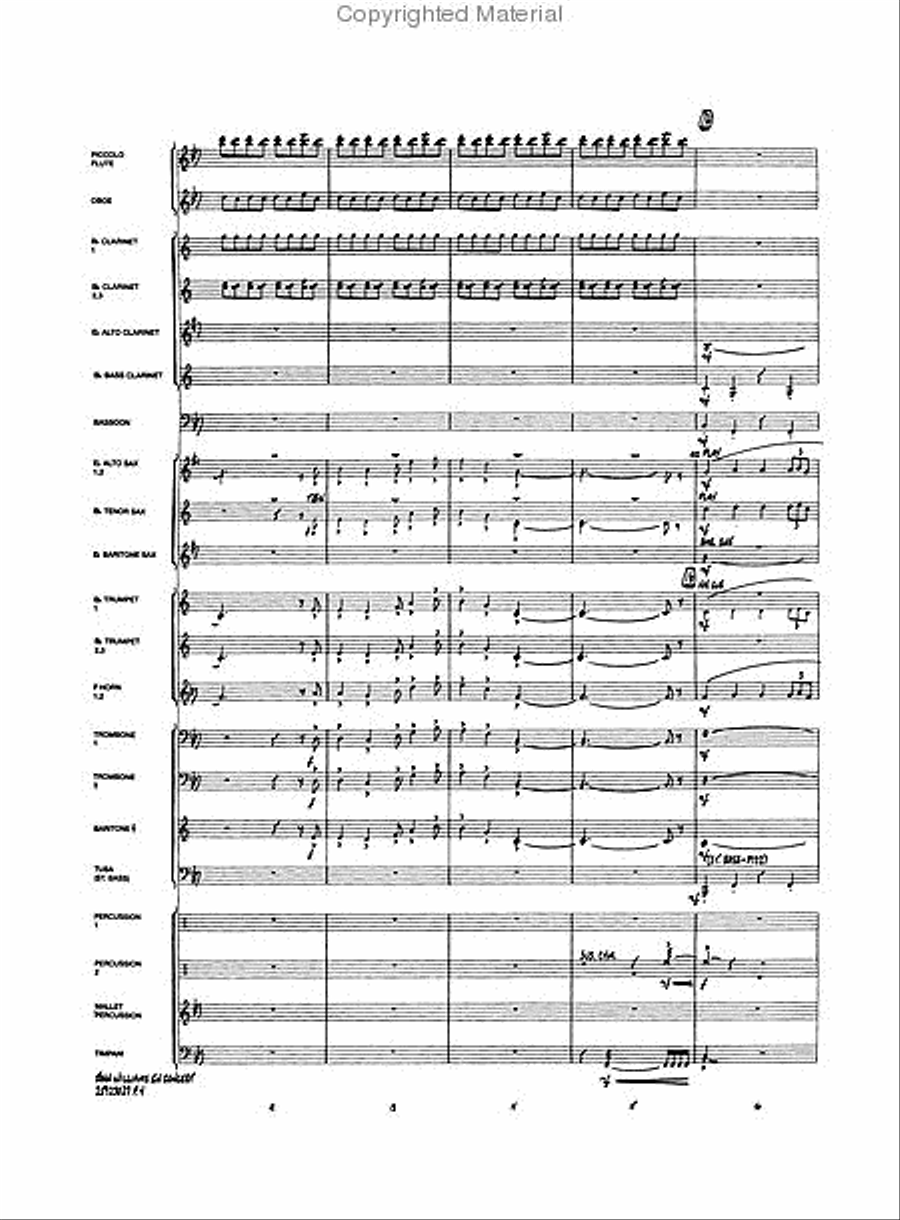 John Williams in Concert Concert Band scores gallery preview page 3