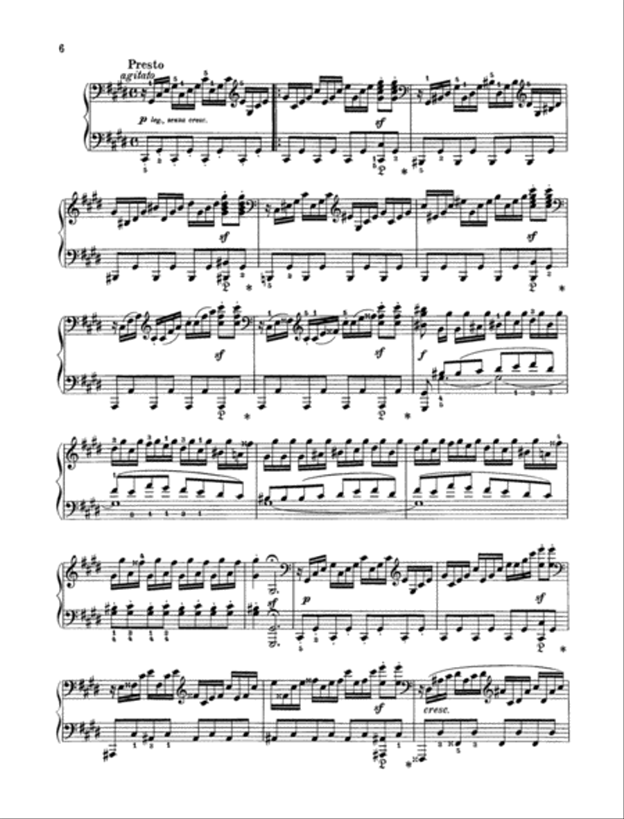 Sonata C sharp Minor Piano Solo scores gallery preview page 5