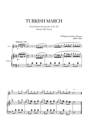W. A. Mozart - Turkish March (Alla Turca) for Oboe and Piano
