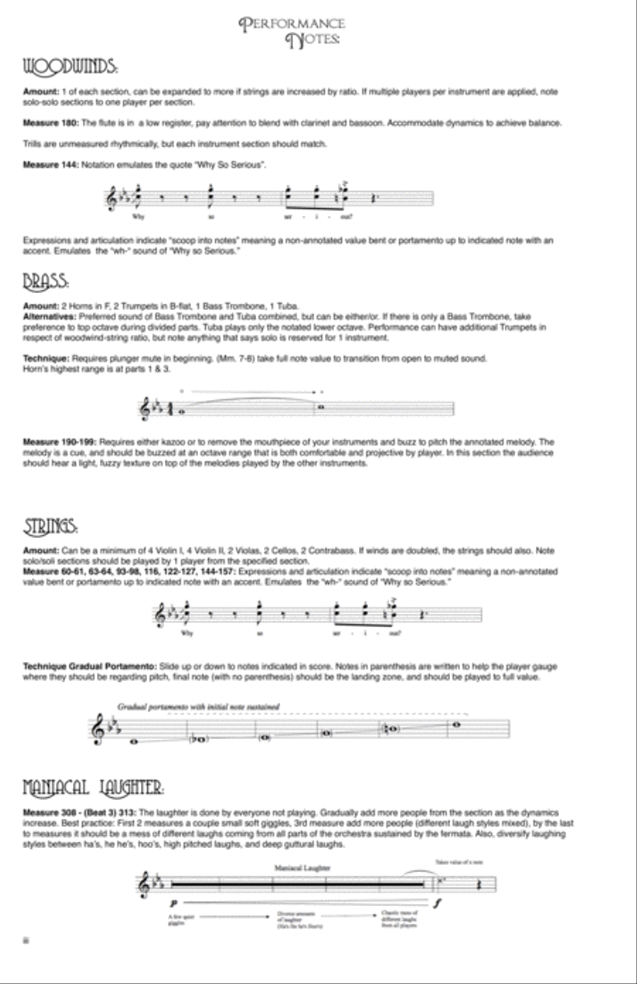 The Man Who Laughs Percussion Ensemble scores gallery preview page 4