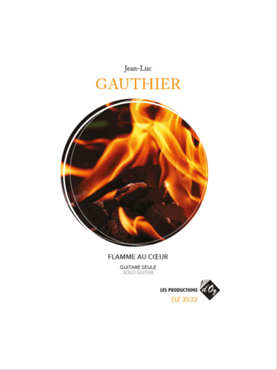Flamme au cœur Classical Guitar scores gallery preview page 1