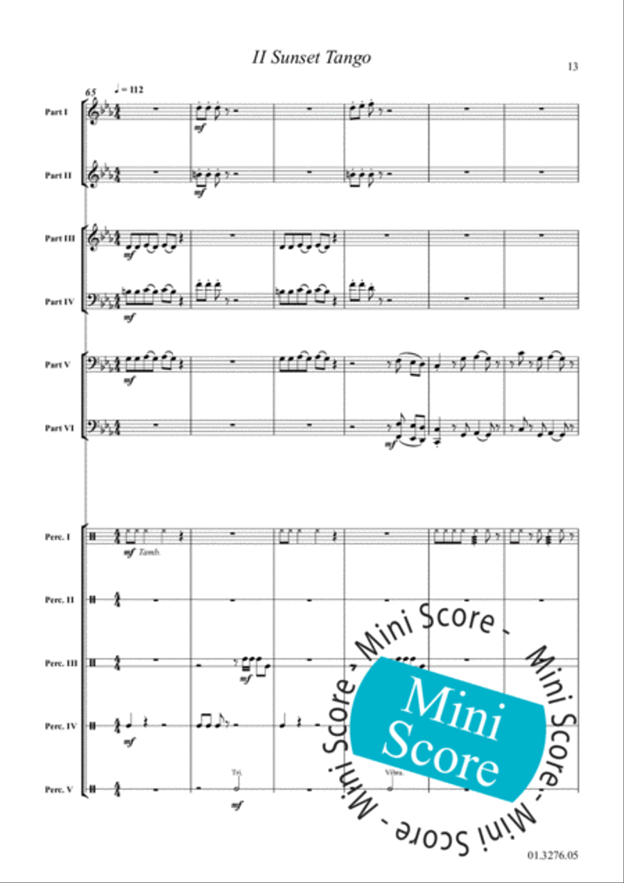 Festivo! Festivo! Concert Band scores gallery preview page 17