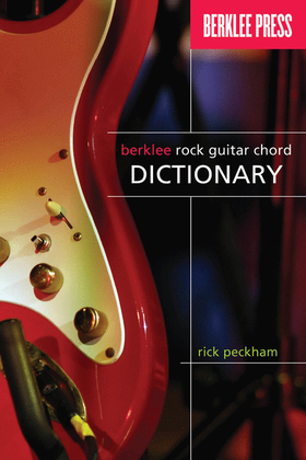 Book cover for Berklee Rock Guitar Chord Dictionary