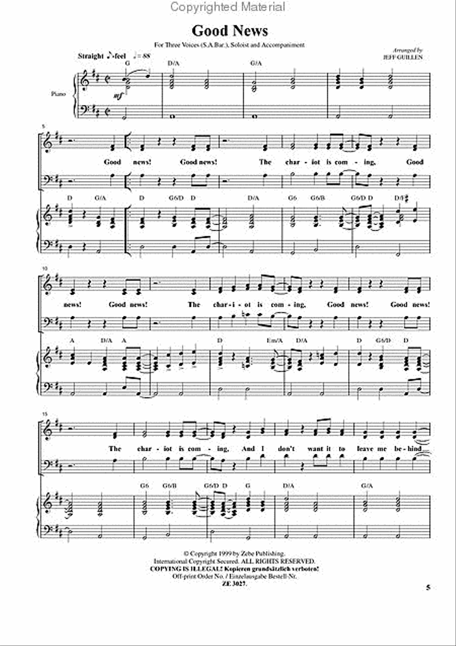 Good News 3-Part scores gallery preview page 2