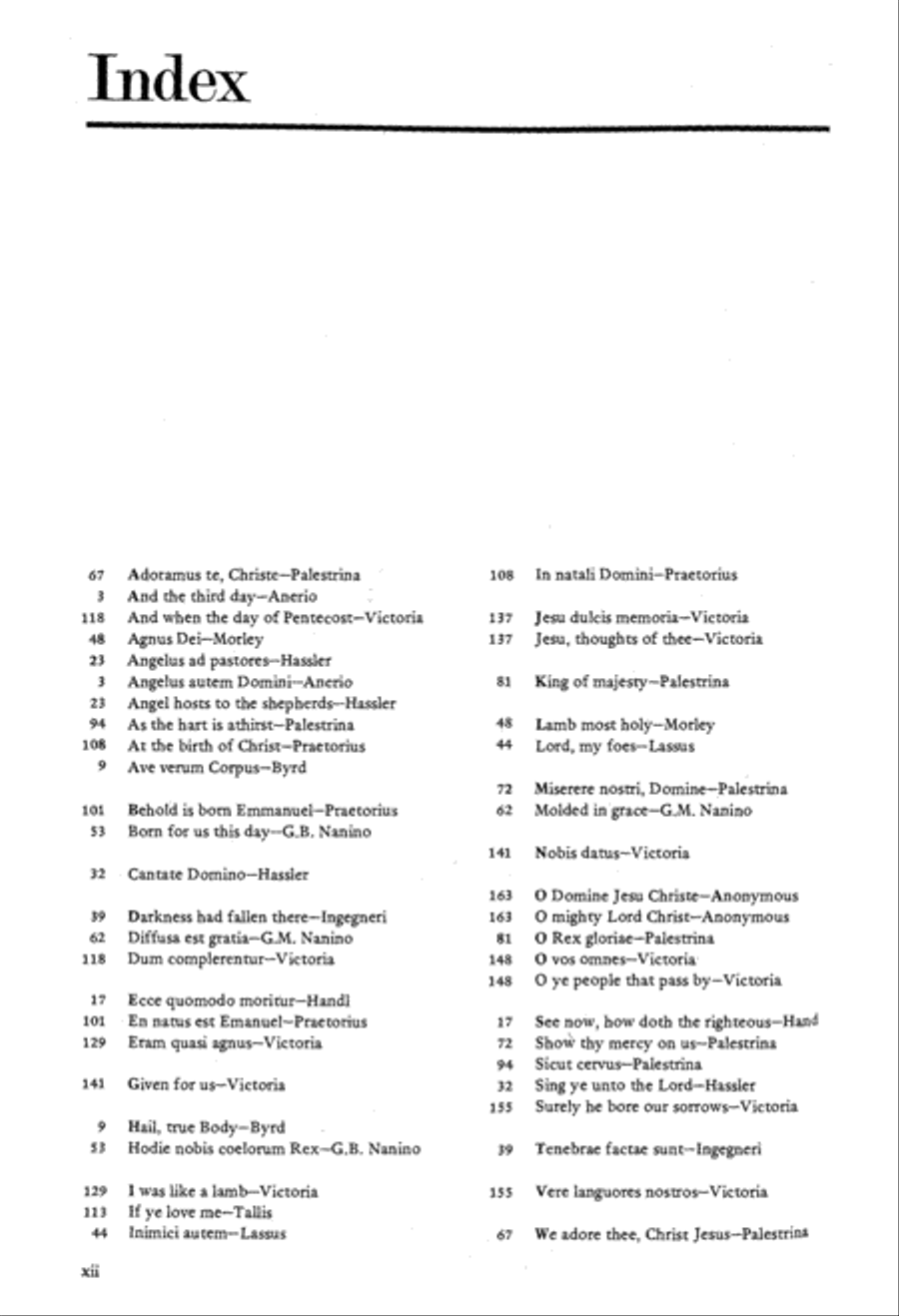 The Renaissance Singer The Renaissance Singer 4-Part scores gallery preview page 17