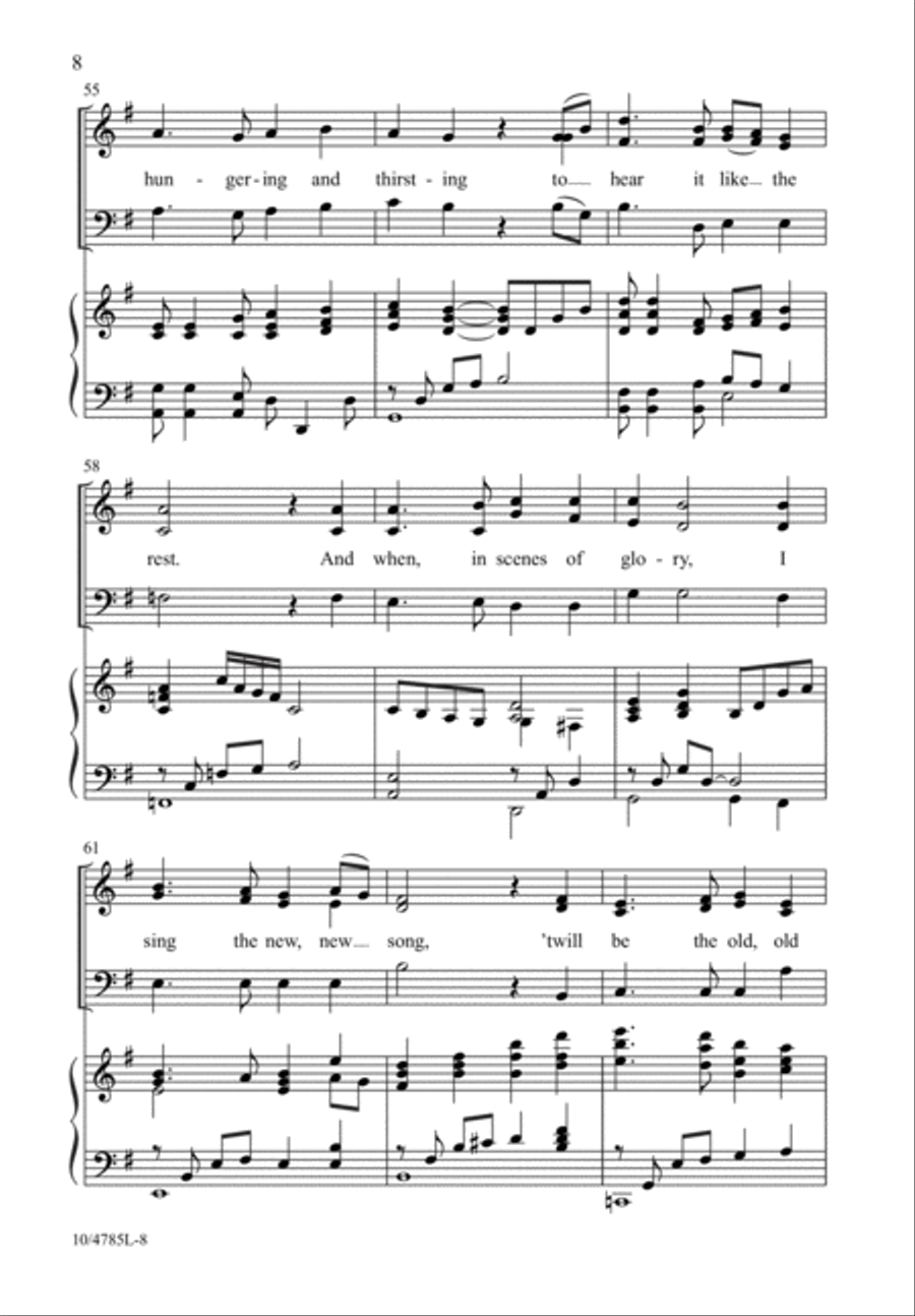 Tell the Story of Jesus 3-Part scores gallery preview page 8
