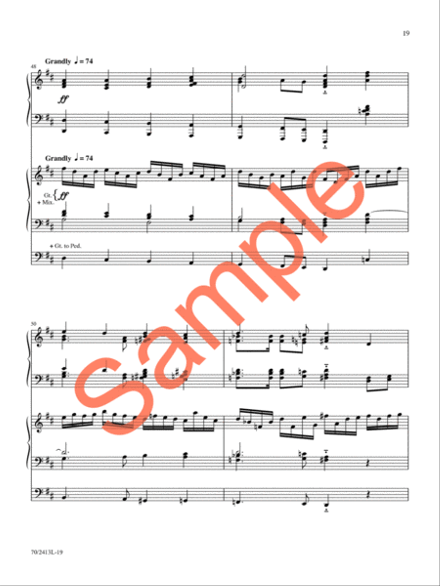 From Lent to Ascension Piano scores gallery preview page 18