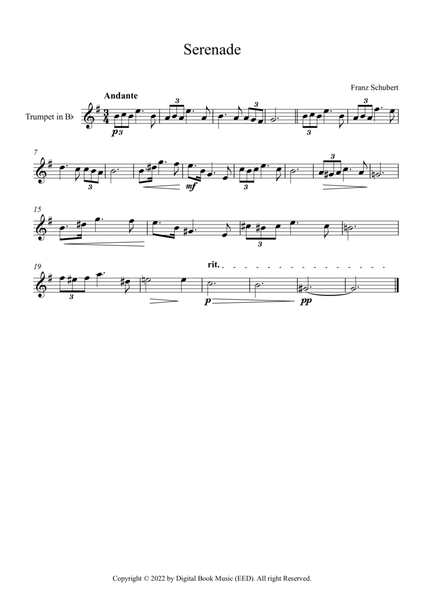 Serenade - Franz Schubert (Trumpet)