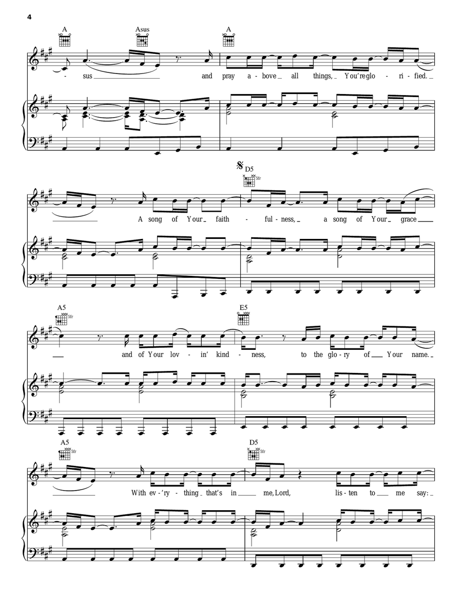 Sing A Song Sing A Song Piano, Vocal, Guitar scores gallery preview page 4
