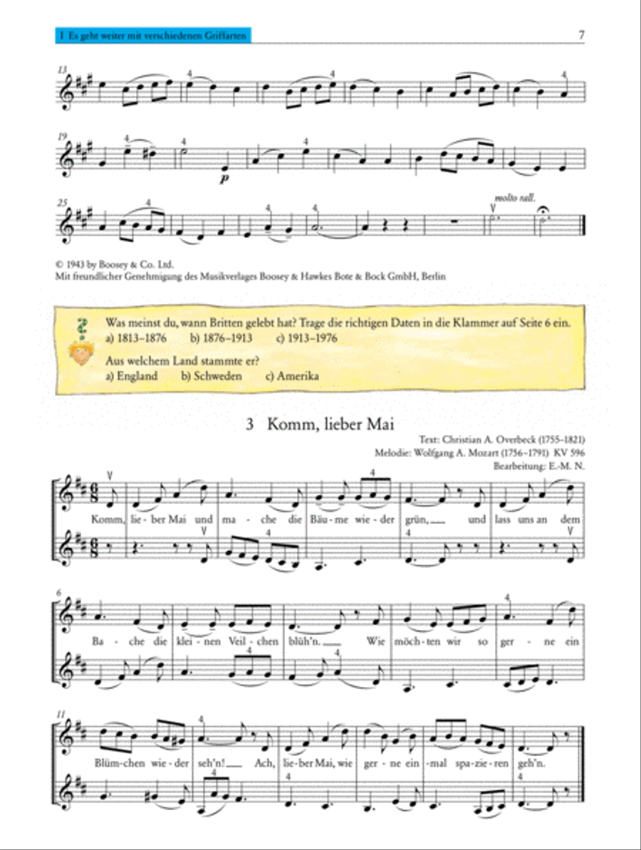 Geigenschule Violin Solo scores gallery preview page 3