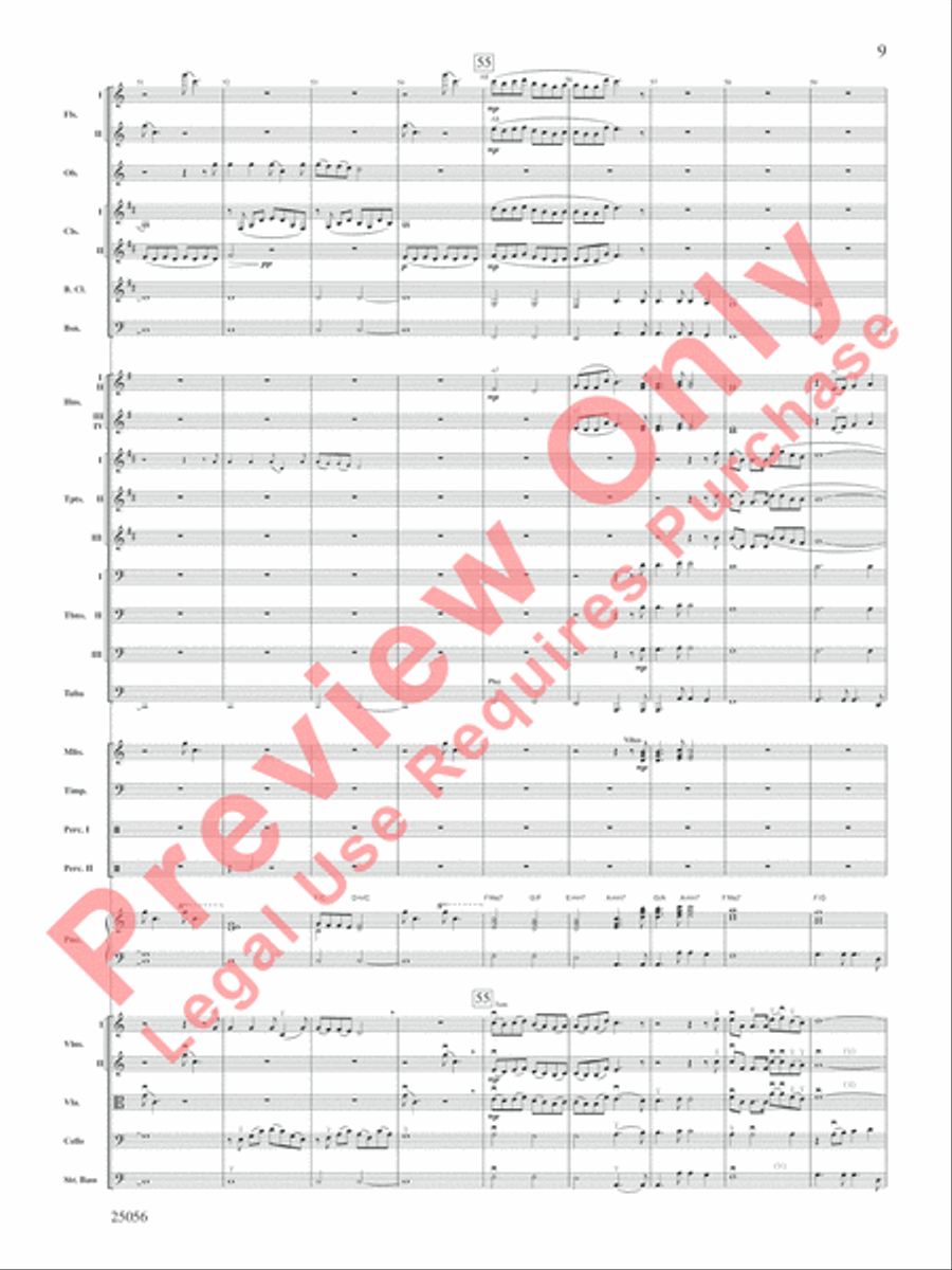 James Bond Medley James Bond Medley Full Orchestra scores gallery preview page 10