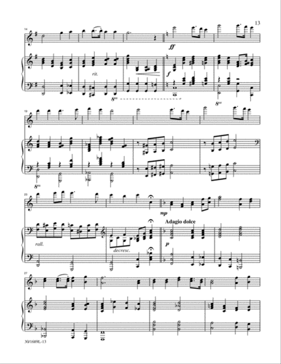 The Sacred Violinist Violin Solo scores gallery preview page 5
