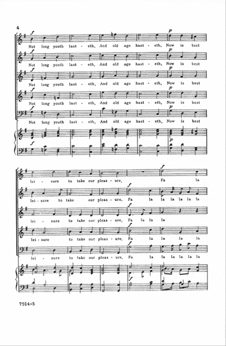 Sing We and Chant It SSATB scores gallery preview page 3