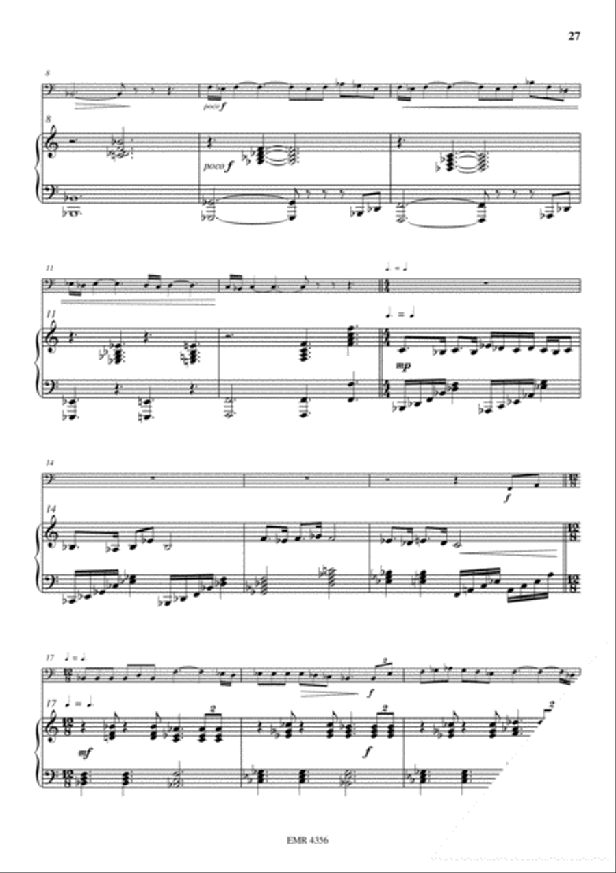 5 Love-Songs 5 Love-Songs Tuba scores gallery preview page 13