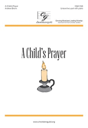 Book cover for A Child’s Prayer