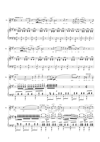 Verdi "I Lombardi alla prima Crociata" (Act2-II) "La mia letizia infondere" Soprano-Tenor and piano image number null
