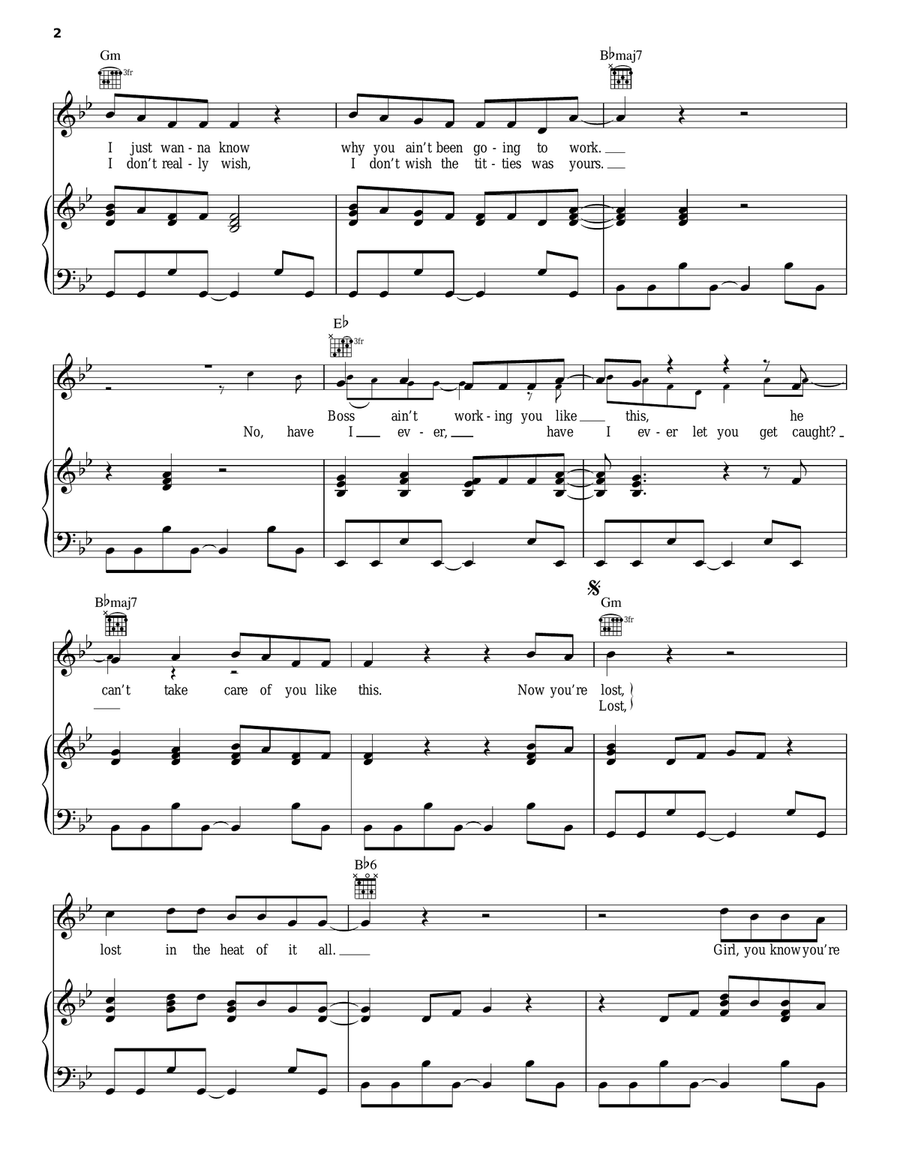 Lost Acoustic Guitar scores gallery preview page 2