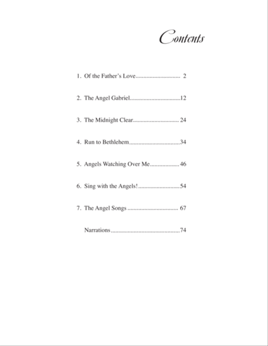 Sing with the Angels!- Score 4-Part scores gallery preview page 4