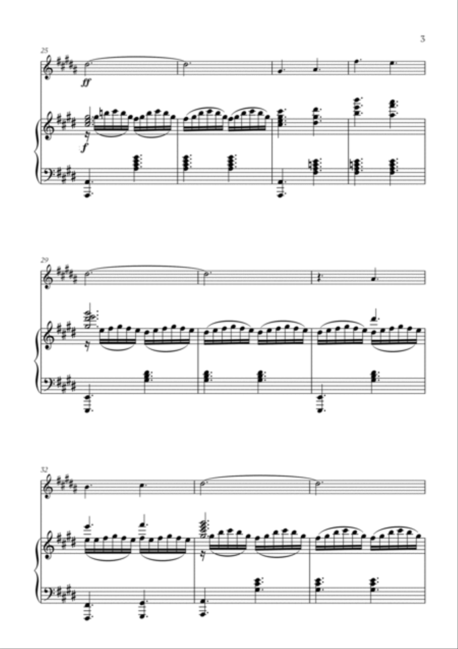 Golden Hour English Horn scores gallery preview page 3
