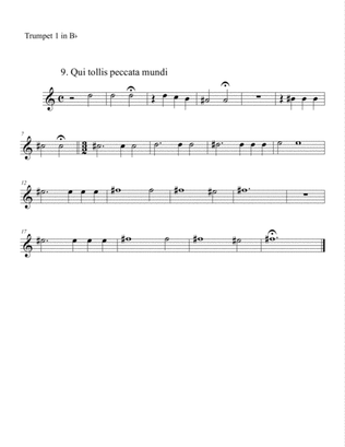 A. Vivaldi - "Qui tollis peccata mundi", IX mvt. from "Gloria in D major", RV 589, arr. for Brass Quintet