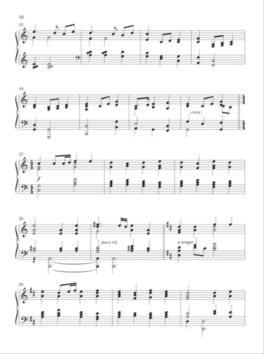 Panoramas of Praise - Book only Piano Solo scores gallery preview page 9