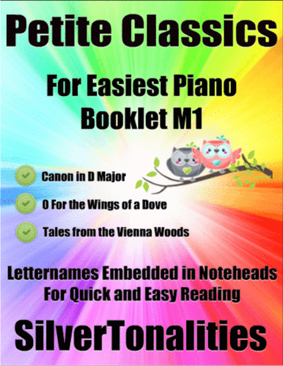 Petite Classics for Easiest Piano Booklet M1 Easy Piano scores gallery preview page 1
