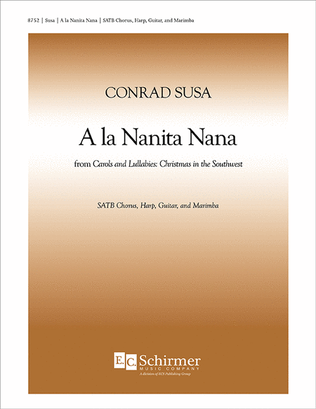 Book cover for A la Nanita Nana from Carols and Lullabies (Choral Score)