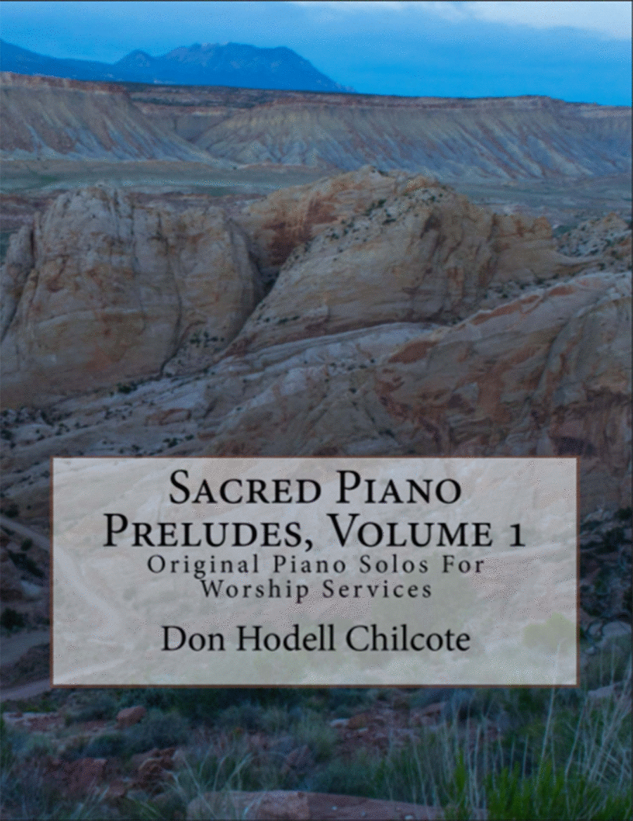 Sacred Piano Preludes, Volume 1 Voice scores gallery preview page 1