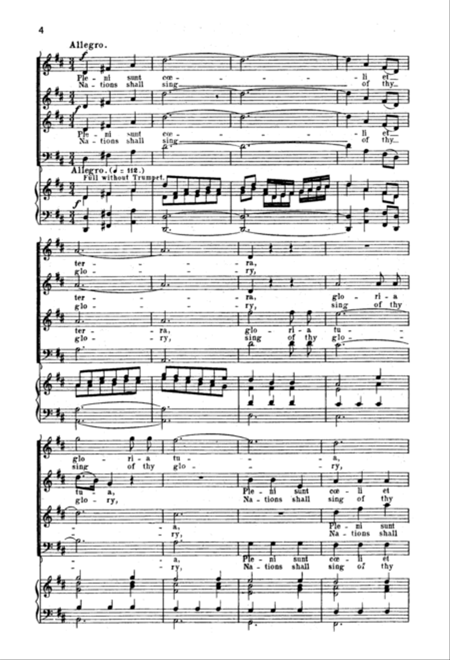 Sanctus 4-Part scores gallery preview page 2